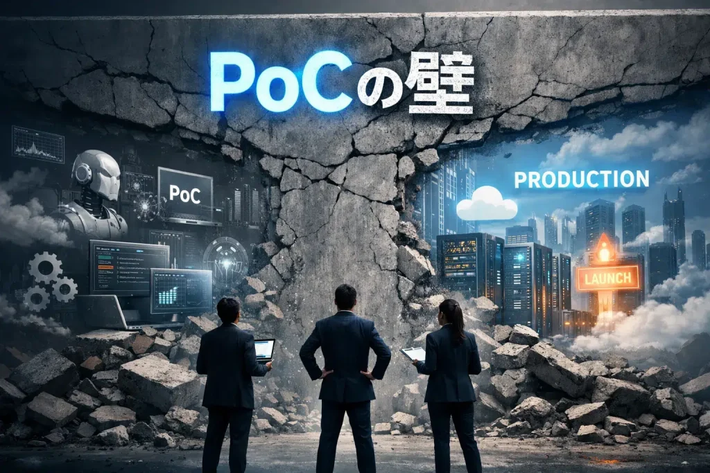生成AIのPoC、何度やっても本番化できない本当の理由